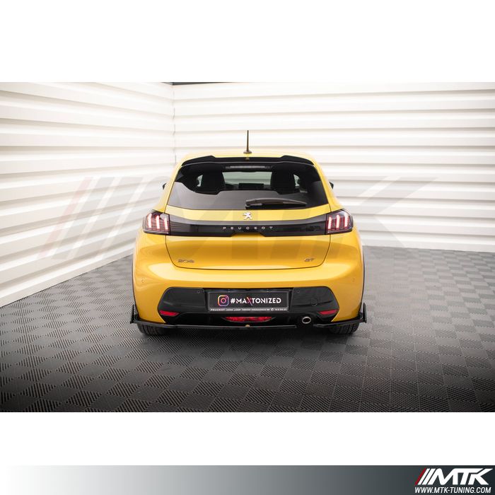 Lames latérales arrière Maxton V1 Peugeot 208 MK2 GT Phase 2 2019-2013